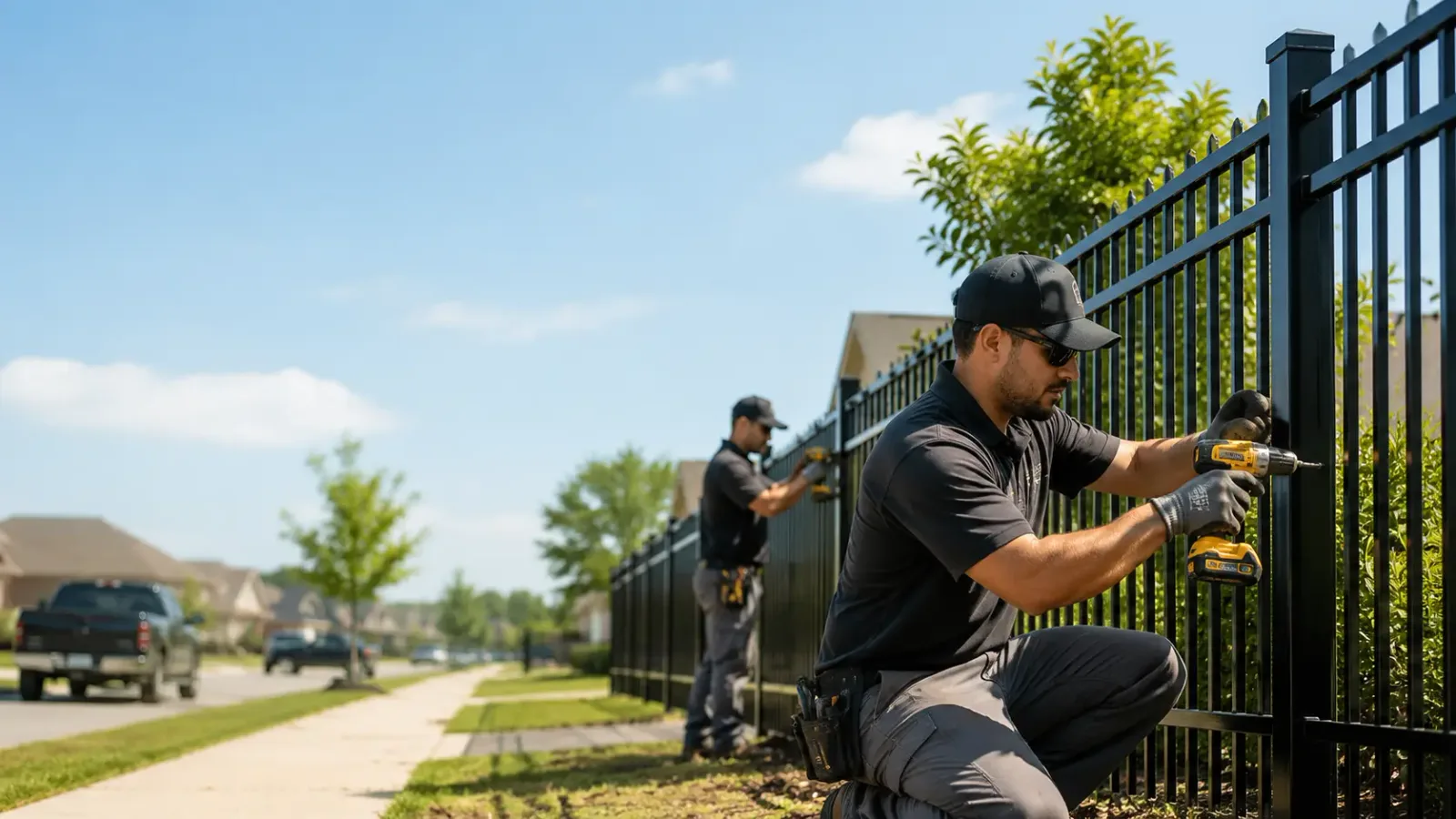 Metal Fence Installation in Glenwood, IA